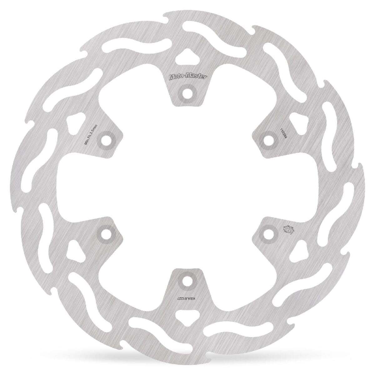 MOTO-MASTER BRAKE ROTOR FIXED FLAME 110384