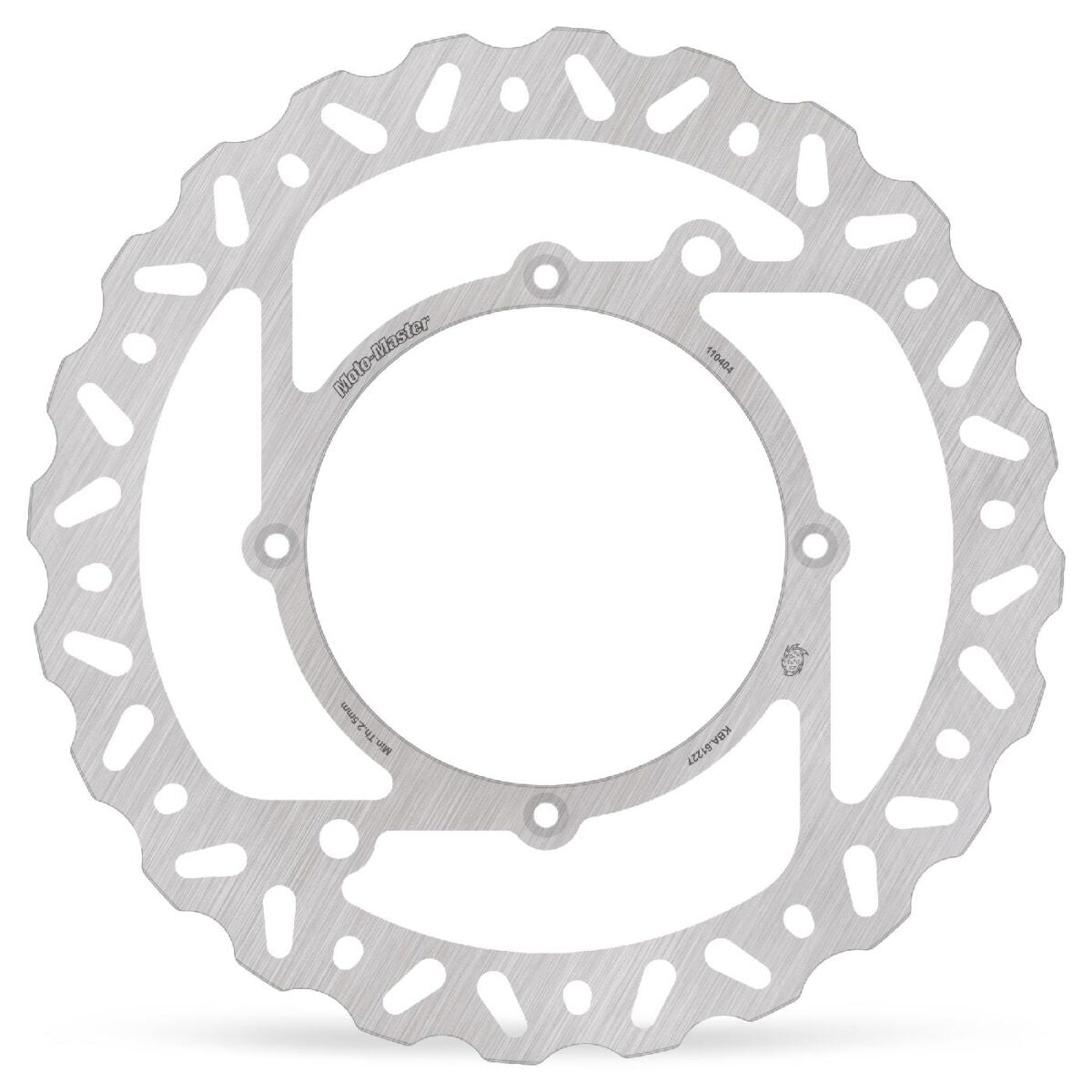 MOTO-MASTER BRAKE ROTOR FIXED NITRO CONTOUR NATURAL 110404