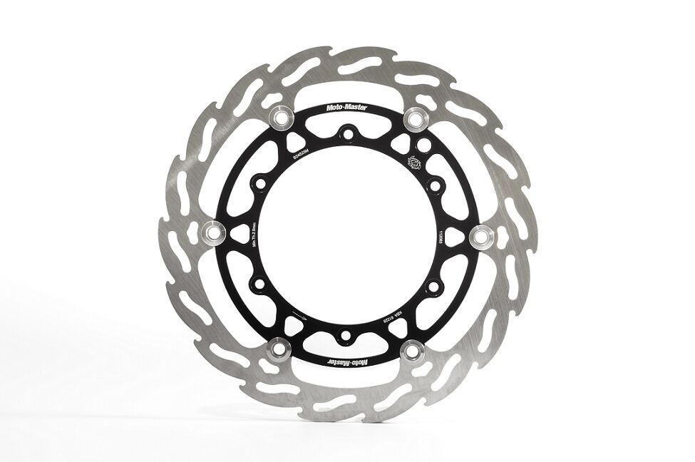 MOTO-MASTER BRAKE ROTOR FLOATING FLAME FRONT 270MM 112083