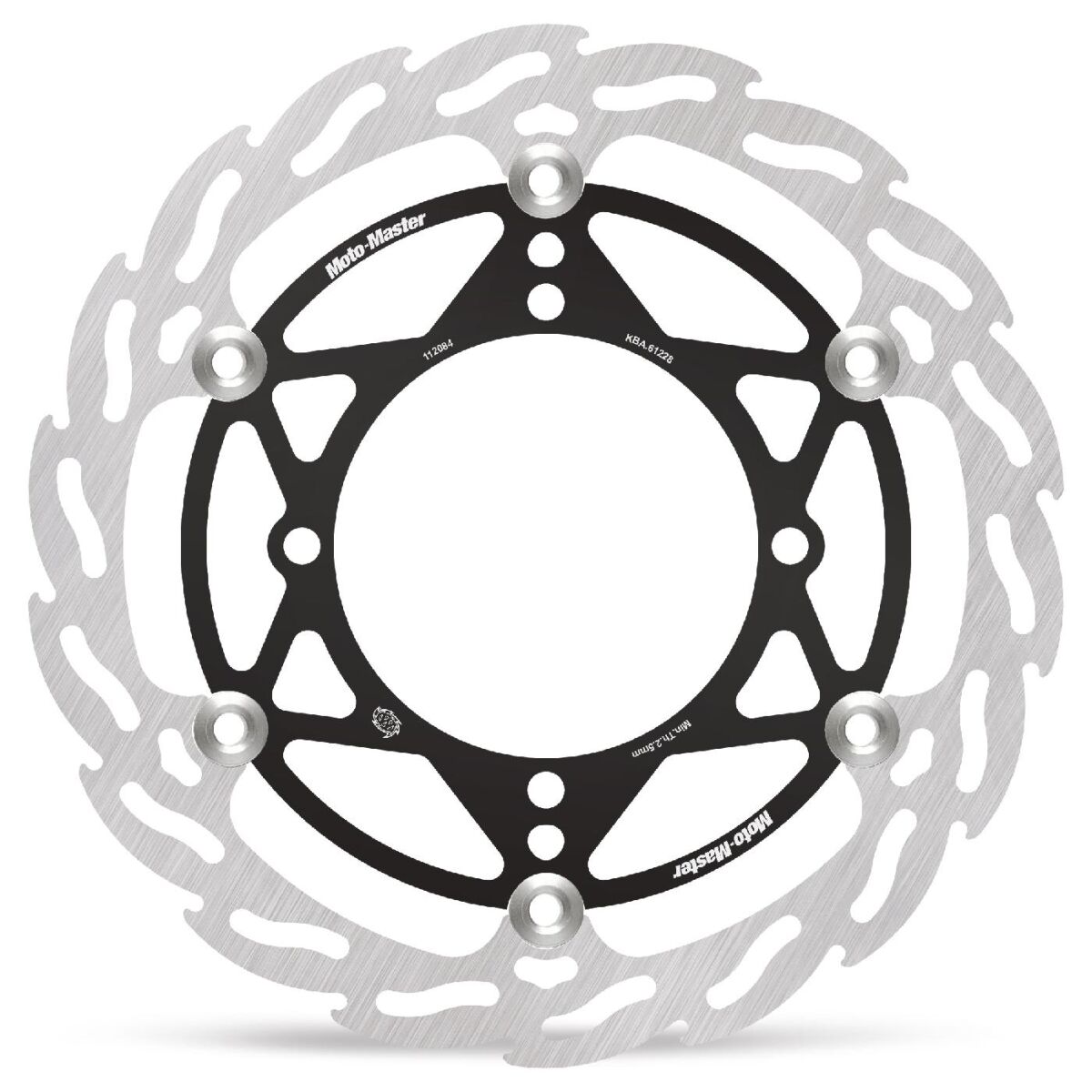 MOTO-MASTER BRAKE ROTOR FLOATING FLAME FRONT 270MM 112084