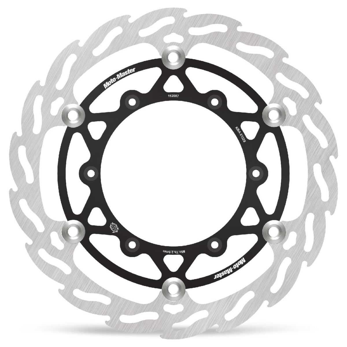 MOTO-MASTER BRAKE ROTOR FLOATING FLAME OFFROAD 112087