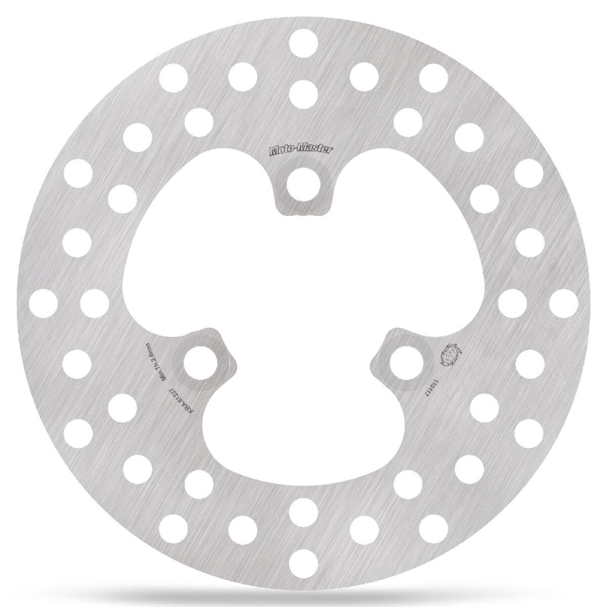 MOTO-MASTER BRAKE ROTOR FIXED HALO ROUND 110117