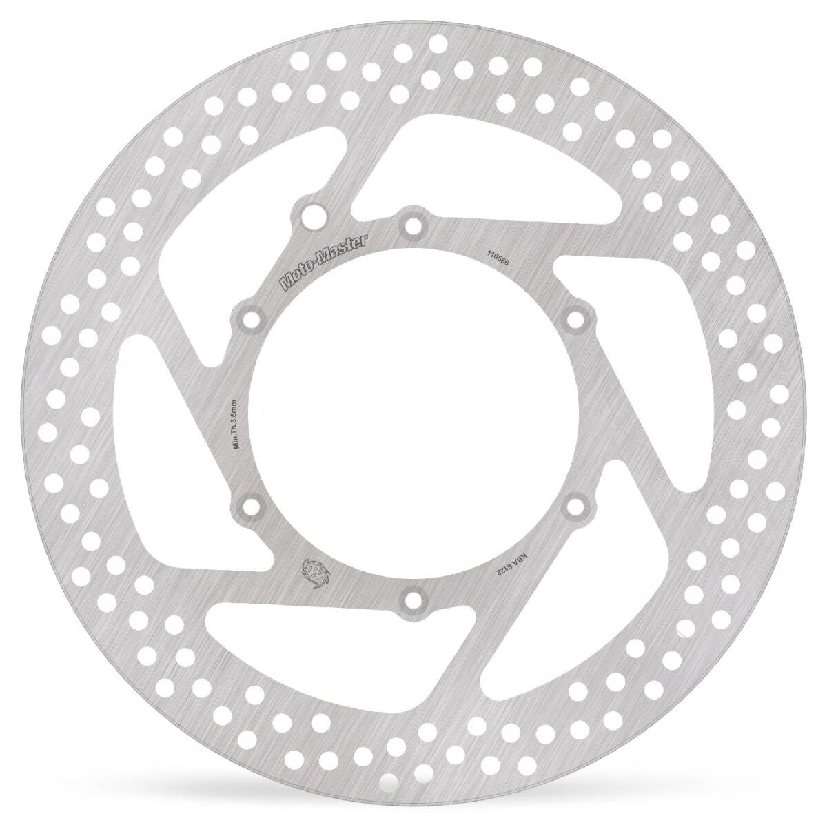 MOTO-MASTER BRAKE ROTOR FIXED HALO ROUND 110566