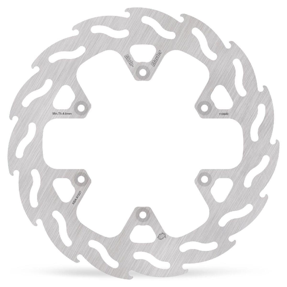 MOTO-MASTER BRAKE ROTOR FIXED FLAME 110640