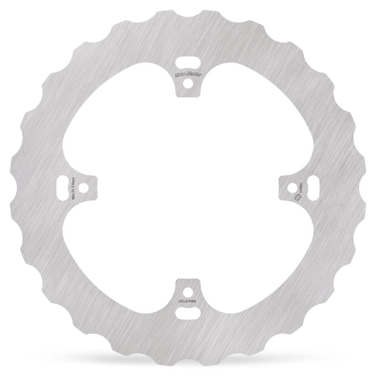 MOTO-MASTER BRAKE ROTOR FIXED NITRO MUD WAVE 110611