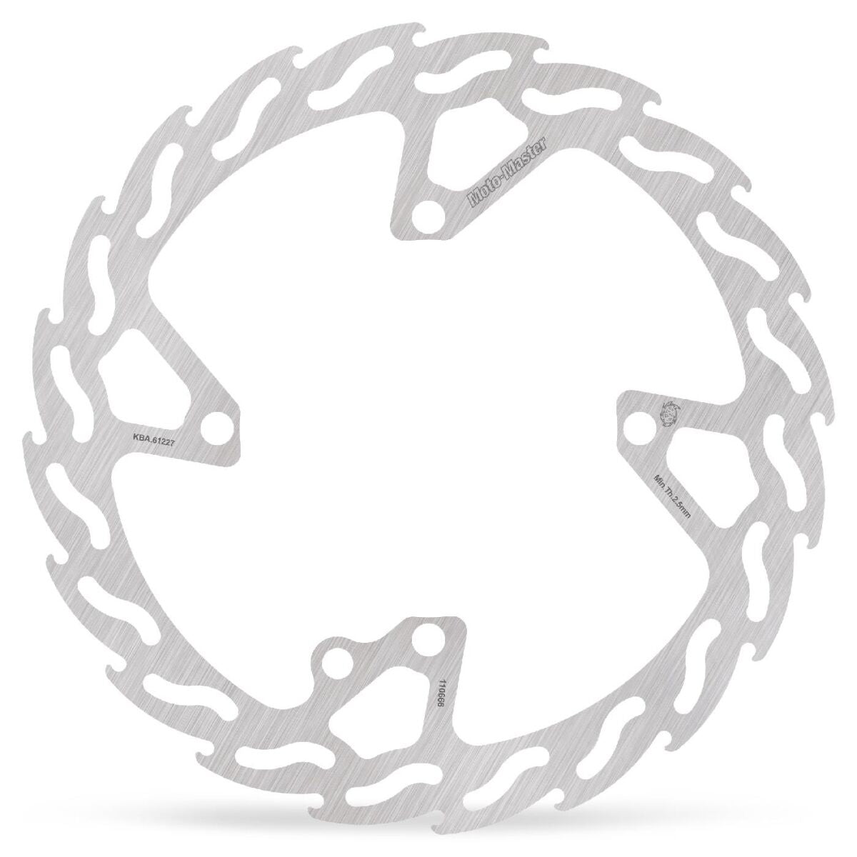 MOTO-MASTER BRAKE ROTOR FIXED FLAME 110666