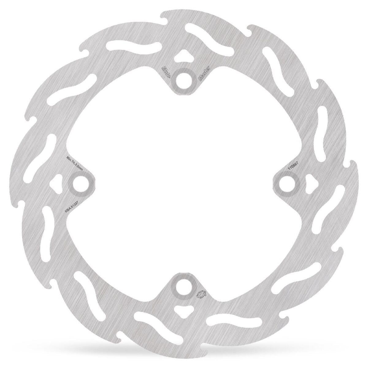 MOTO-MASTER BRAKE ROTOR FIXED FLAME 110667