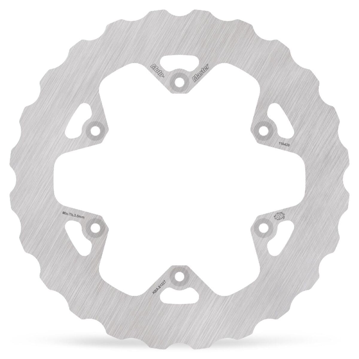 MOTO-MASTER BRAKE DISC NITRO MUD REAR 110439