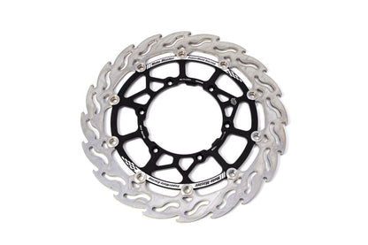 MOTO-MASTER BRAKE ROTOR SUPERMOTO RACING FLOATING FLAME FRONT 112338
