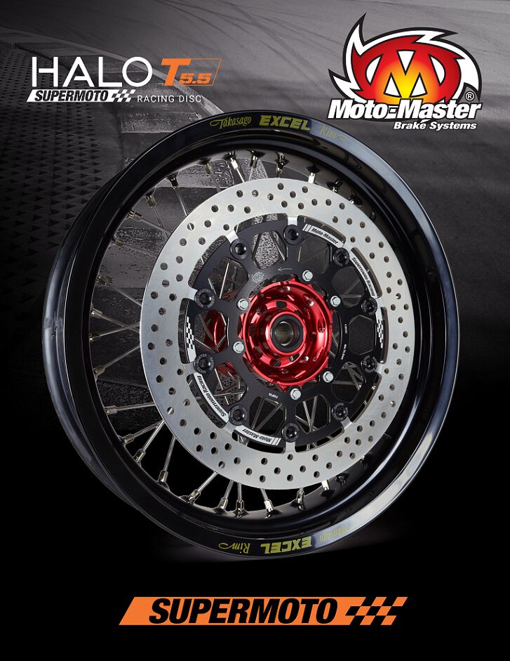 MOTO-MASTER BRAKE ROTOR HALO T-FLOATER 300MM 116101