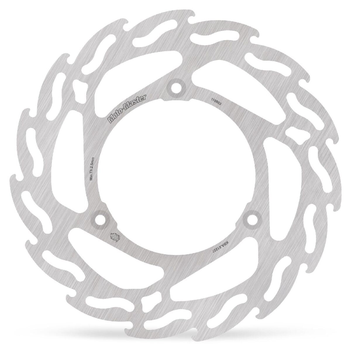 MOTO-MASTER BRAKE ROTOR FLAME FRONT 110903
