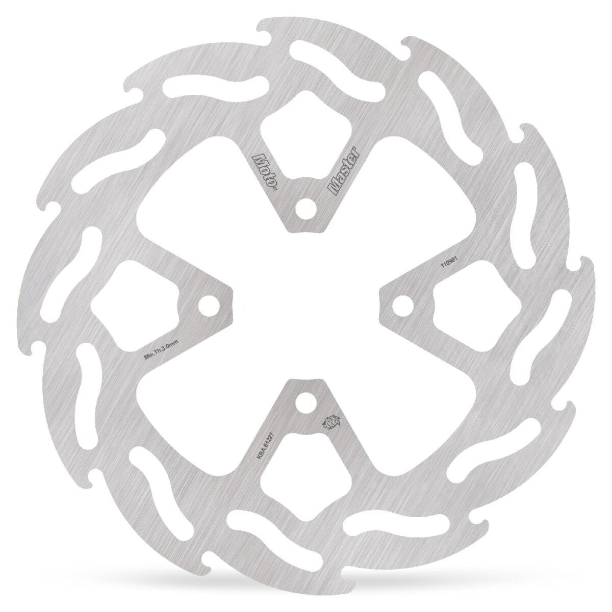 MOTO-MASTER BRAKE ROTOR FIXED FLAME REAR 110901