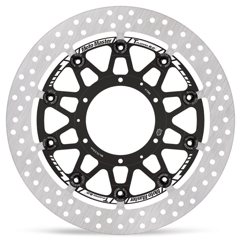MOTO-MASTER BRAKE ROTOR HALO T-FLOATER RACING FRONT 117089