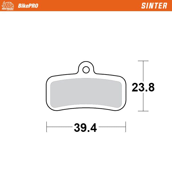 MOTO-MASTER BRAKE PAD SINTER 730354