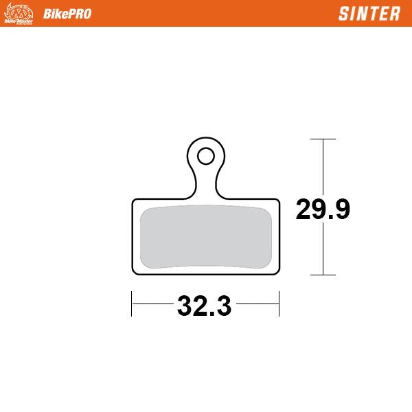 MOTO-MASTER BRAKE PAD SINTER 730454
