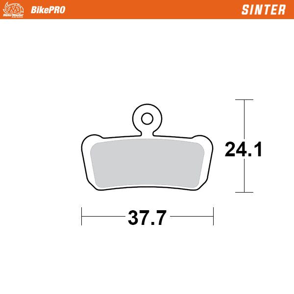 MOTO-MASTER BRAKE PAD SINTER 730854