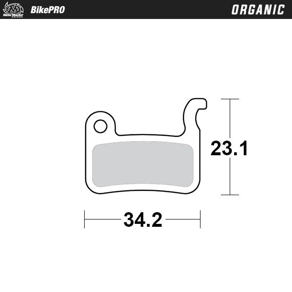 MOTO-MASTER BRAKE PAD ORGANIC 730141