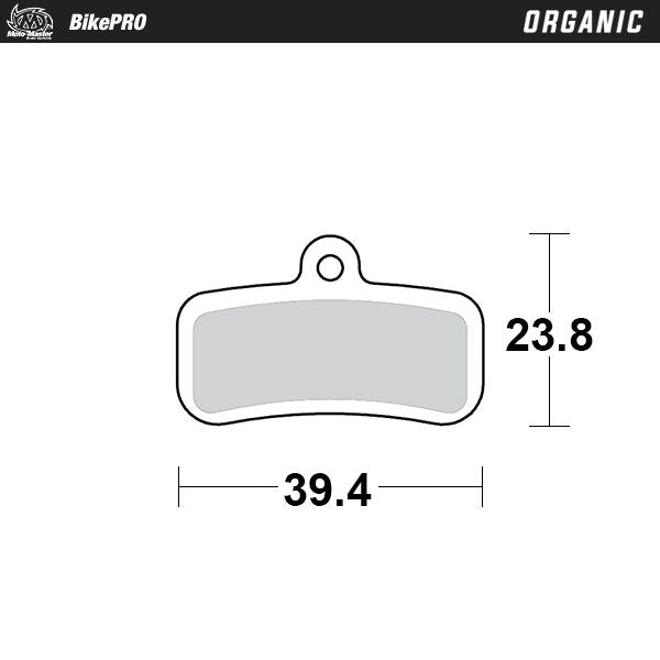 MOTO-MASTER BRAKE PAD ORGANIC 730341