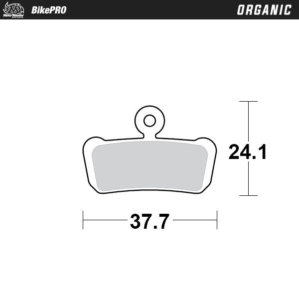 MOTO-MASTER BRAKE PAD ORGANIC 730841