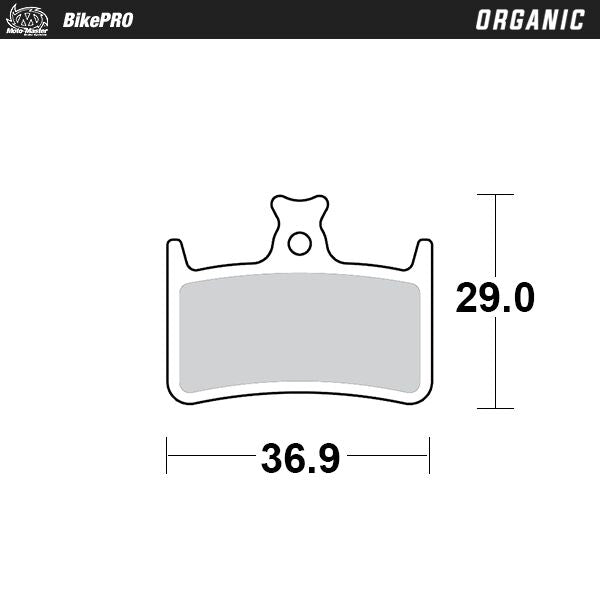 MOTO-MASTER BRAKE PAD ORGANIC 731641