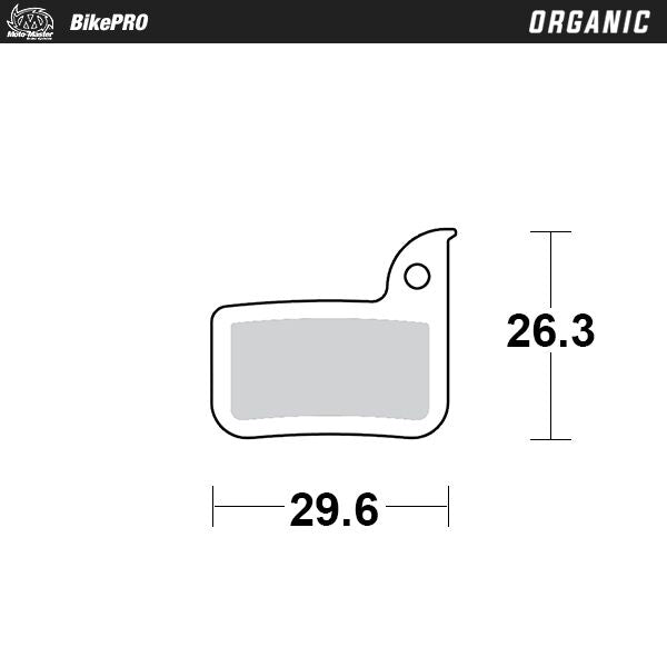 MOTO-MASTER BRAKE PAD ORGANIC 731741