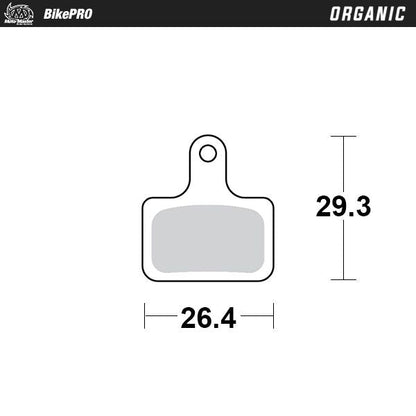 MOTO-MASTER BRAKE PAD ORGANIC 731841