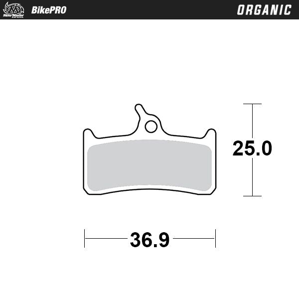 MOTO-MASTER BRAKE PAD ORGANIC 732641