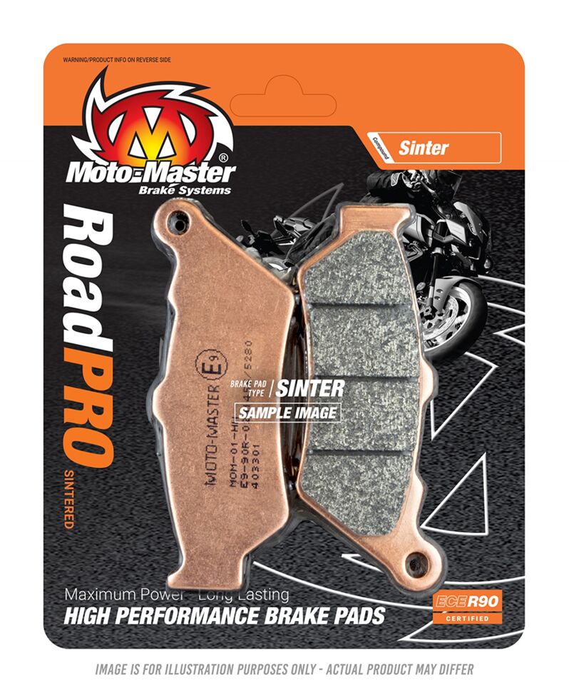 MOTO-MASTER BRAKE PAD ROADPRO SINTER FRONT 416701