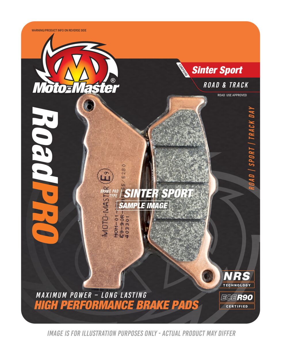 MOTO-MASTER BRAKE PAD ROADPRO SINTER SPORT 413705