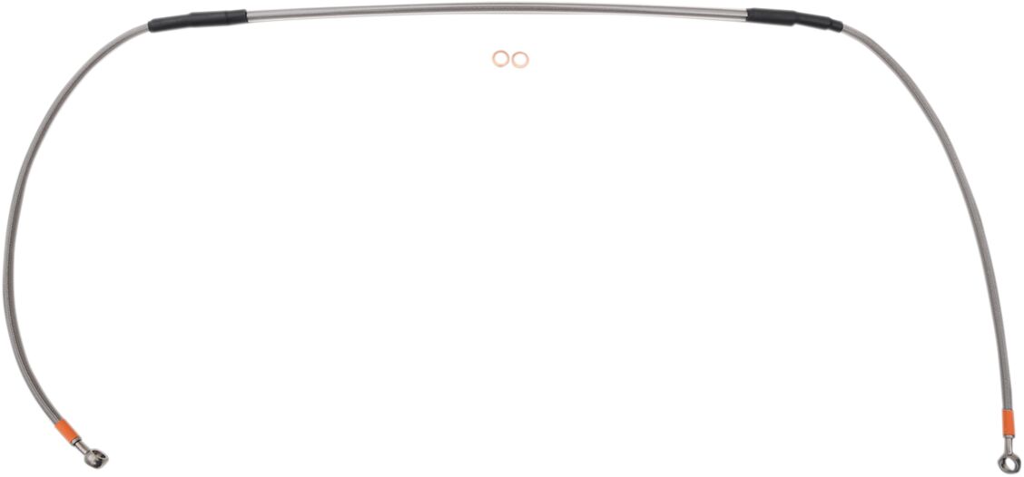 MOTO-MASTER BRAKE LINE WITH HEADLIGHT USE ONLY WITH MOTO-MASTER RADIAL MASTER CYLINDER OEM LENGTH 212004