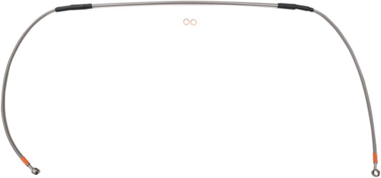 MOTO-MASTER BRAKE LINE WITH HEADLIGHT USE ONLY WITH MOTO-MASTER RADIAL MASTER CYLINDER OEM LENGTH 212004