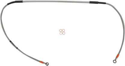MOTO-MASTER BRAKE LINE WITH HEADLIGHT USE ONLY WITH MOTO-MASTER RADIAL MASTER CYLINDER OEM LENGTH 212005