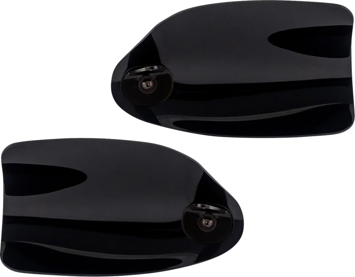 KLOCK WERKS Flare® Handguards - Harley-Davidson Hydraulic Clutch - Black KWS-01-0120-HC