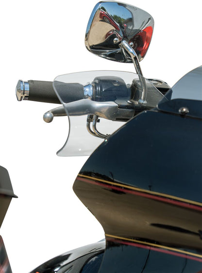 KLOCK WERKS Flare® Handguards - Harley-Davidson Cable Clutch - Clear KWS-01-0121-CC