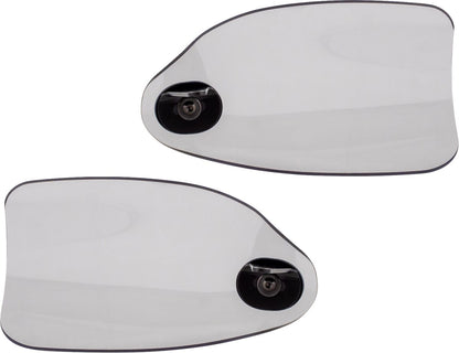 KLOCK WERKS Flare® Handguards - Harley-Davidson Hydraulic Clutch - Clear KWS-01-0121-HC