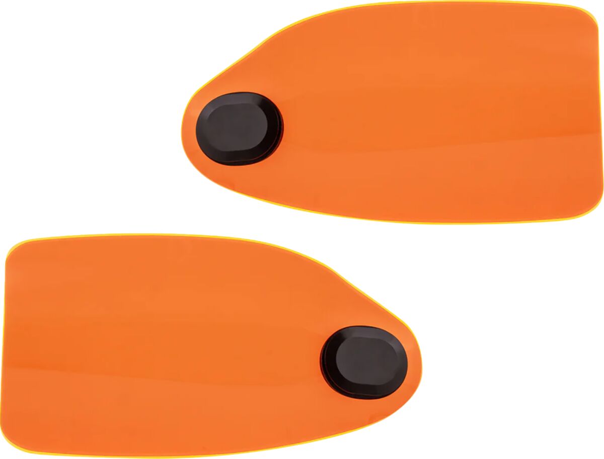 KLOCK WERKS Flare® Handguards - Harley-Davidson Hydraulic Clutch - Orange Ice KWS-01-0125-HC