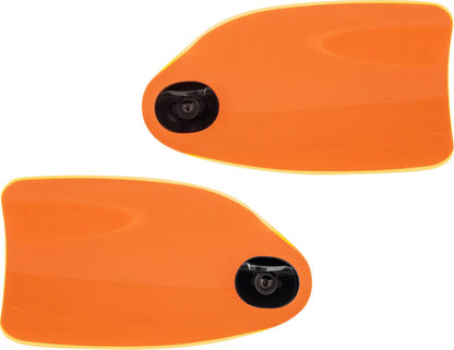 KLOCK WERKS Flare® Handguards - Harley-Davidson Hydraulic Clutch - Orange Ice KWS-01-0125-HC