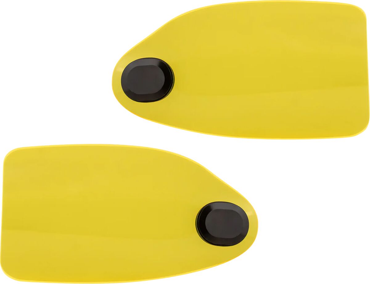 KLOCK WERKS Flare® Handguards - Harley-Davidson Cable Clutch - Yellow Ice KWS-01-0126-CC