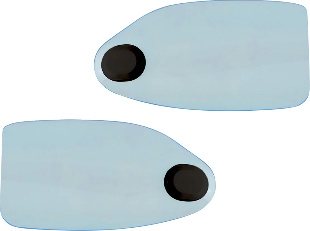 KLOCK WERKS Flare® Handguards - Harley-Davidson Cable Clutch - Blue Ice KWS-01-0128-CC