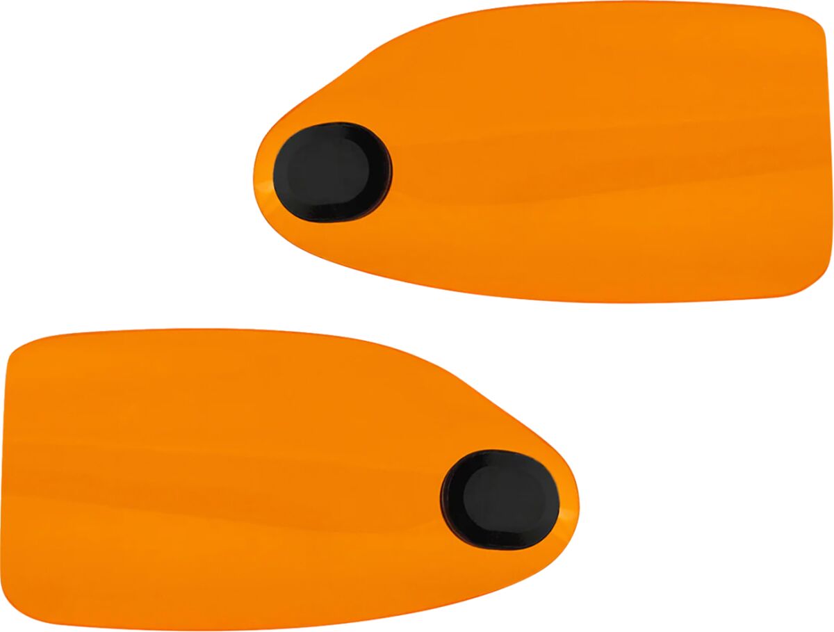 KLOCK WERKS Flare® Handguards - Harley-Davidson Cable Clutch - Orange KWS-01-0130-CC