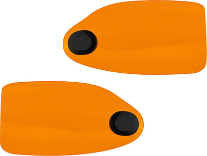 KLOCK WERKS Flare® Handguards - Harley-Davidson Cable Clutch - Orange KWS-01-0130-CC