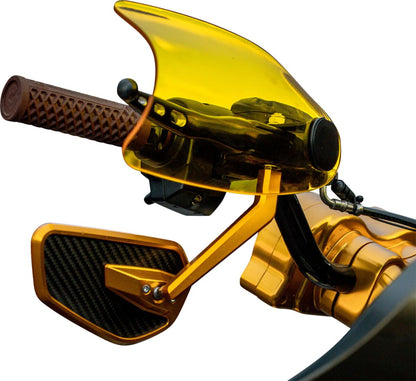 KLOCK WERKS Flare® Handguards - '23-'25 Harley-Davidson - Yellow KWS-01-0131-23