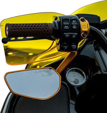 KLOCK WERKS Flare® Handguards - '23-'25 Harley-Davidson - Yellow KWS-01-0131-23