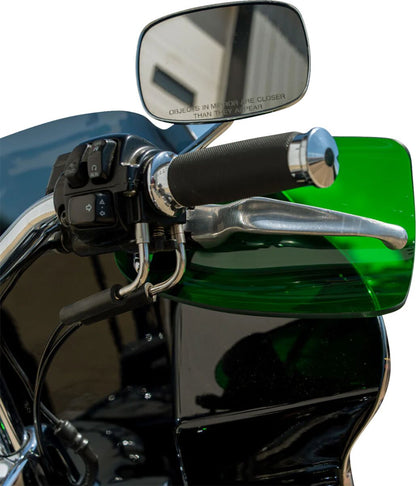 KLOCK WERKS Flare® Handguards - '23-'25 Harley-Davidson - Green KWS-01-0132-23