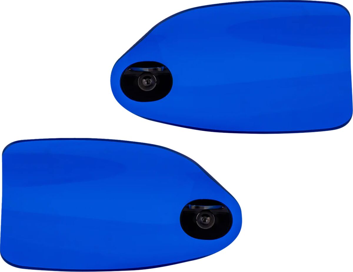 KLOCK WERKS Flare® Handguards - Harley-Davidson Cable Clutch - Blue KWS-01-0133-CC
