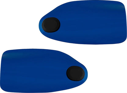 KLOCK WERKS Flare® Handguards - Harley-Davidson Hydraulic Clutch - Blue KWS-01-0133-HC
