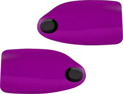 KLOCK WERKS Flare® Handguards - Harley-Davidson Hydraulic Clutch - Purple KWS-01-0134-HC