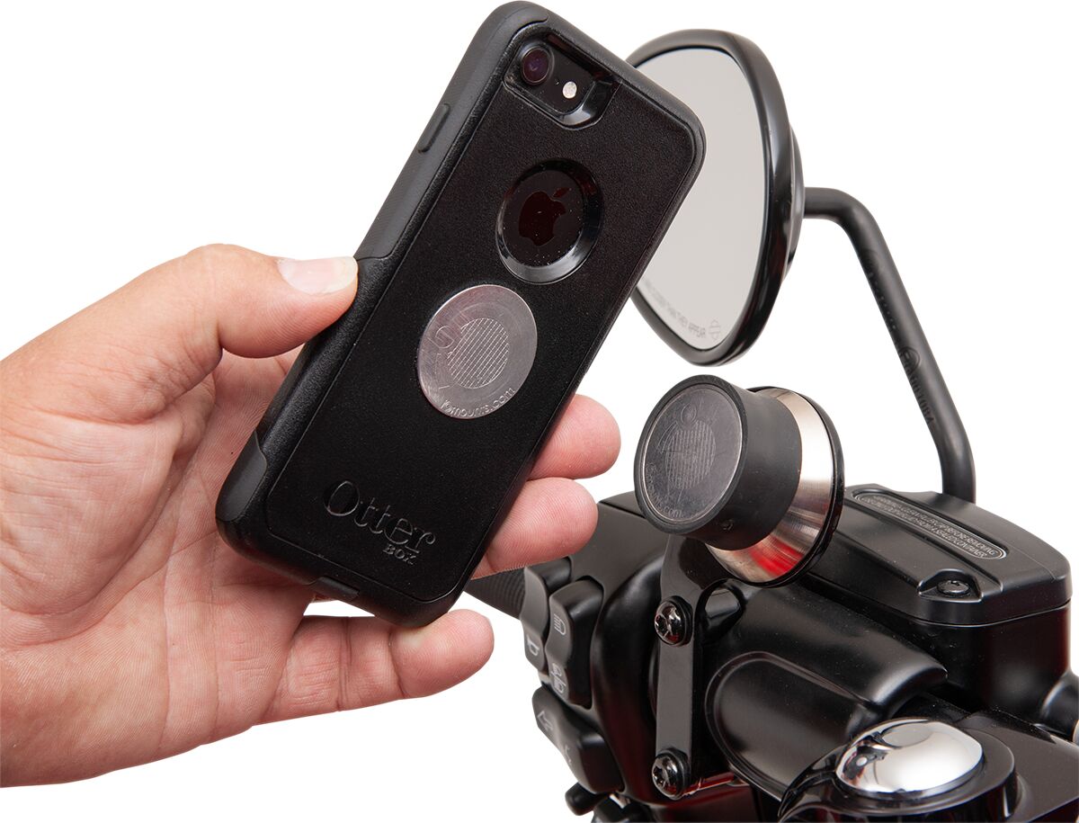 KLOCK WERKS DEVICE MOUNT IOMOUNTS™ LEFT HARLEY BLACK KWD-01-0381