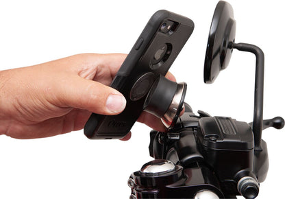 KLOCK WERKS DEVICE MOUNT IOMOUNTS™ LEFT HARLEY BLACK KWD-01-0381