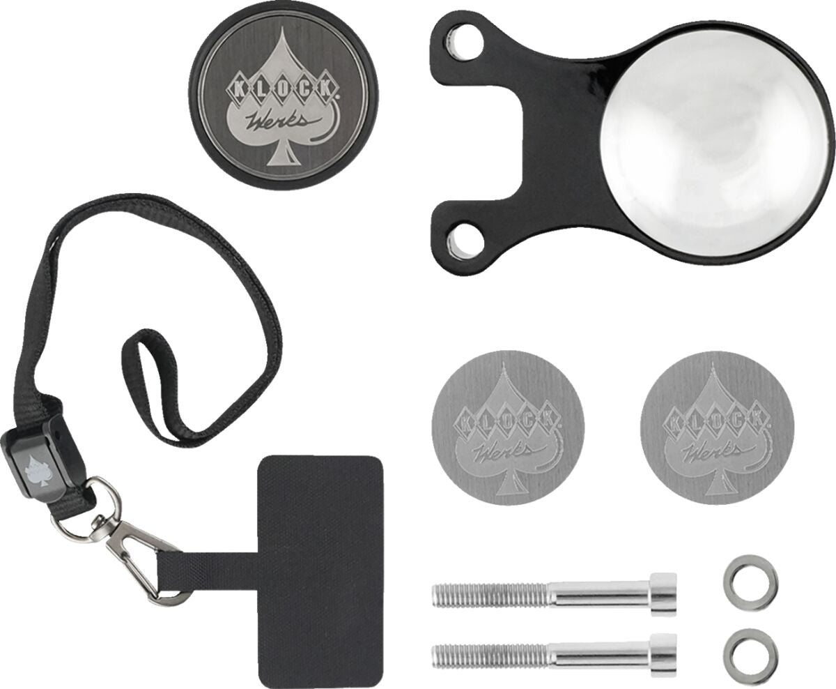 KLOCK WERKS Ambidextrous Mount - iOmount™ - Challenger - Black KWD-04-0609-B